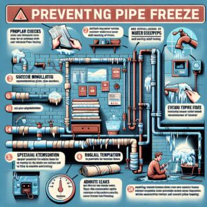 Jakie metody można zastosować, aby zapobiec zamarzaniu rur w zimie?